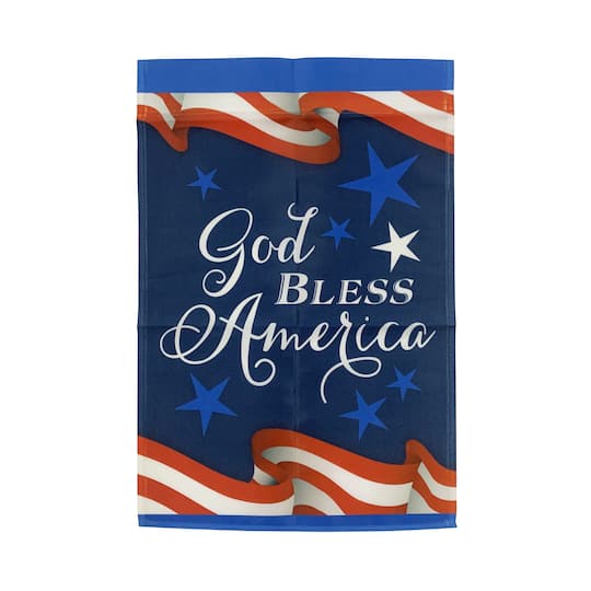 God Bless America Garden Flag by Celebrate It&#x2122;